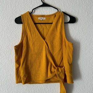 Madewell wrap blouse